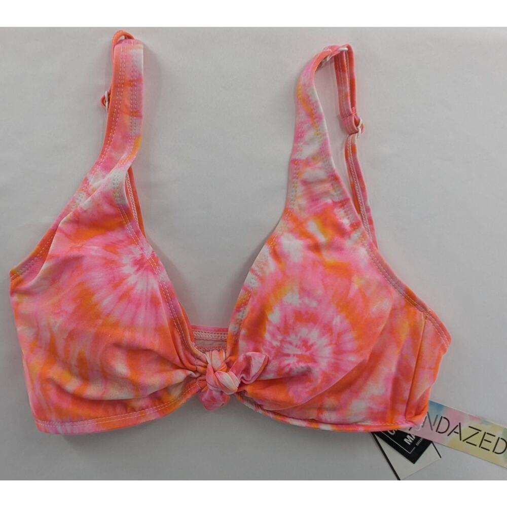 Sundazed Swim Harper Bikini Top Pink Tie-Dye - Picture 3 of 8